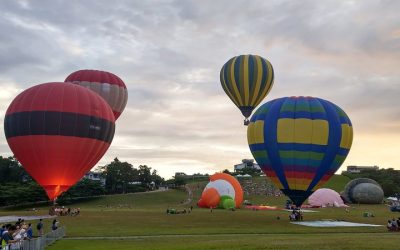 台東：鹿野 | 臺灣國際熱氣球嘉年華。鹿野高台